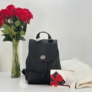 NEW Vintage Coach Daypack Backpack 9960 Black Nickel Hardware 2006 India